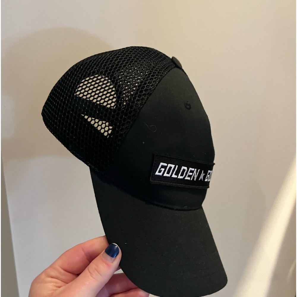 Golden Goose Black (Baseball-Cap) Hat